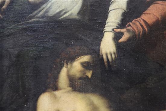 After Sebastiano Luciani called Sebastiano Del Piombo (1485-1547) The Lamentation of Christ 54 x 38.5in.